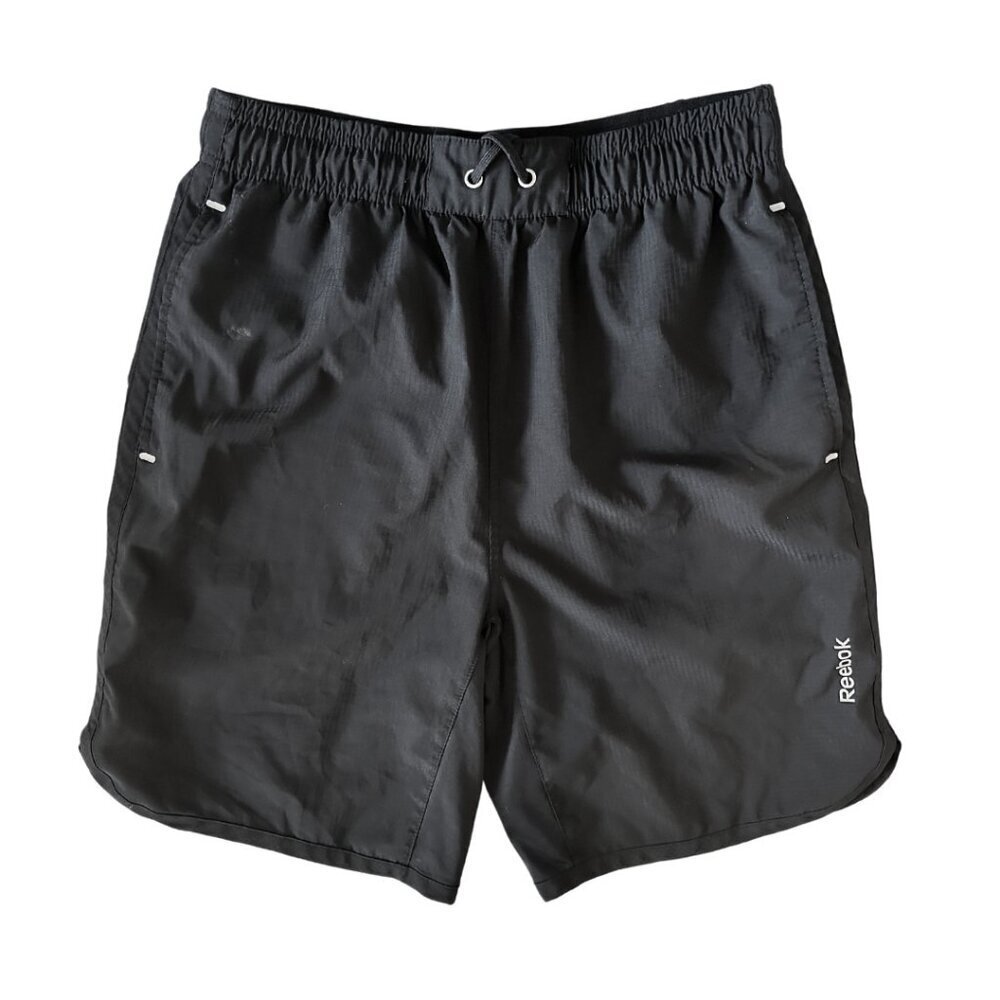 Black Men Reebok Shorts Size Small Athletic Swim Size 30